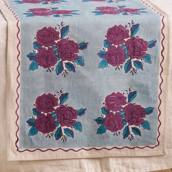 Anthropologie Other - Rosy Floral runner